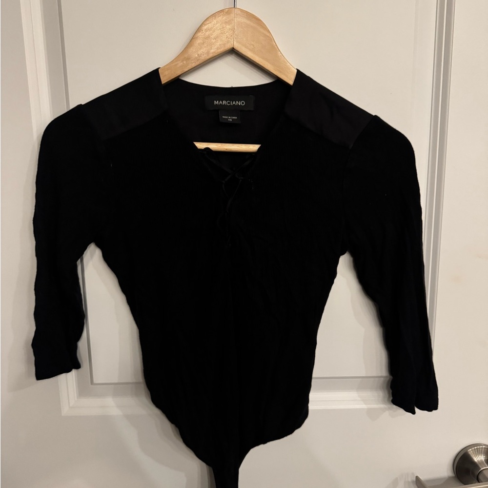 Marciano Black Bodysuit for Women